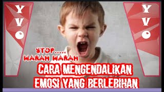 CARA MENGENDALIKAN EMOSI BERLEBIHAN