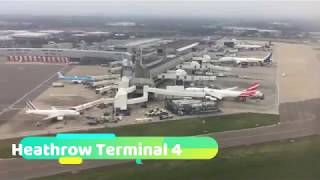 On-board British Airways : London Bengaluru - Heathrow Terminal Views & Awesome Takeoff.