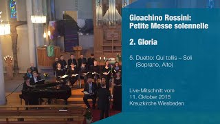 convivium musicum mainz: Rossini - Petite Messe solennelle - 2. Gloria (3/4) (Duetto: Qui tollis)