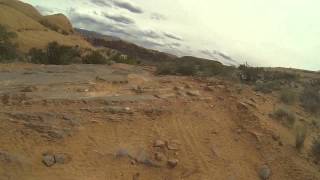 Biking Poison Spider Trail in Moab