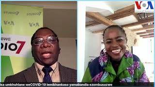 Interview with VOA Studio 7 and Nomina - Stop hunger in Zimbabwe #StopHungerInZW