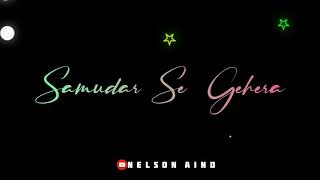 Samundar Se Bhi Gehera ❤️ // Jesus Sadri Song 🥀 // Christian Status Video ✝️ //