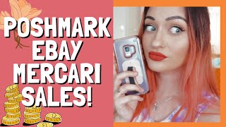 What Sold on Poshmark, Ebay, and some Mercari This Week | Part Time Reseller