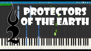 Protectors of the Earth - Two Steps from Hell Piano Tutorial (Synthesia)