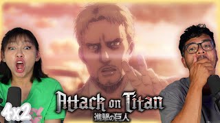 Midnight Train | Girlfriend Reacts To Attack On Titan 4X2 REACTION!