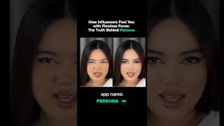 Persona app 😍 Better than FaceApp! #filters #skincare
