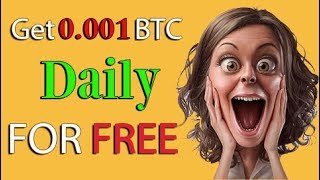 Earn free Bitcoin | Earn Daily 0.001 Bitcoin from Telegram