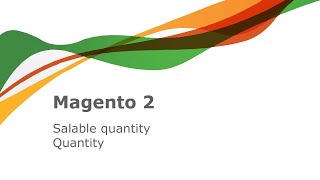 Magento 2 - qty y salable qty.