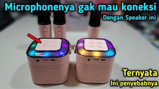 TERNYATA INI PENYEBAB SPEAKER Y1 TIDAK MAU KONEKSI DENGAN MICROPHONENYA #speaker #microphone #mic