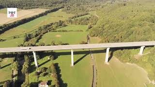 Viaduc du Bec A28, Parrot Anafi.