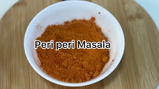 2 Min Homemade Periperi Masala|Easy Spicy Periperi seasoning athome|2Minमें घरपर बनाये पेरीपेरीमसाला