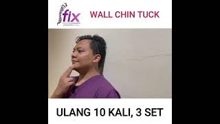 WALL CHIN TUCK