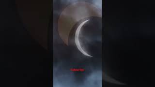 Sun Moon eclipsed 2024 views, day turn to night #2024 sun#eclipsed#views#nature#earth#shortsvideo