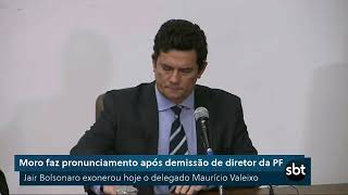 INTEGRA: PRONUNCIAMENTO COMPLETO DA DEMISSÃO DO SÉRGIO MORO.