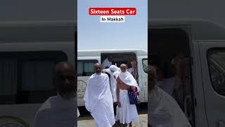 Sixteen Seats 💺 Cars In Makkah Saudi Arabia || Nawaz Rashadi Vlogs || #ytshorts #shorts