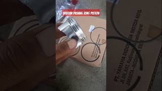 URUTAN PASANG RING PISTON#yamahaindonesia #yamahamotor #hondaindonesia #honda #mekanik #shorts