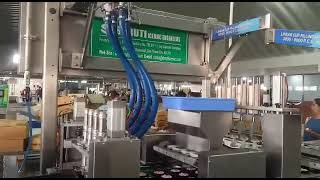 linear cup filling machine 8000 cups/hr