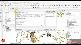 Export shapefile to postGIS database @GISHome