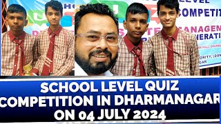 School-level Quiz Competition 04/07/2024 #disastermanagement