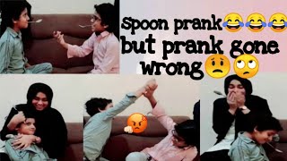 SPOON PRANK GONE WRONG😱|PRANKING BROTHER|SPERIZ