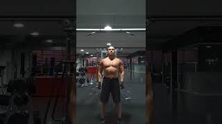 Francesco Magna Night Pose In The Gym (Always Natural Never Steroids)