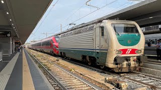 INV Orte-Venezia Mestre E402b 105 XMPR+ETR700 008 FR in partenza da Bologna Centrale! 🗓️18/06/2023