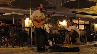 Yuval Ben-Ami busks "House Carpenter"