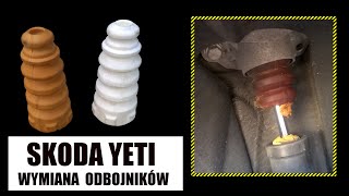 Skoda Yeti DIY Wymiana Odbojnika Amortyzatora How To Change Rear Shocks Bump Stops