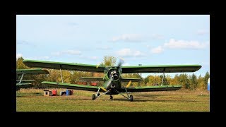 Ан-2 – запуск, прогрев (An-2 - start, warm up)