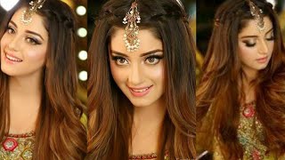 Easy waterfall hairstyle | kashee's watchfall hairstyle | hairstyle for straight and curly hair |