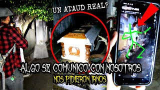 Un ESPIRITU Nos Pidió Que Nos Fuéramos / INVESTIGACION PARANORMAL Cementerio General De Chimaltenang