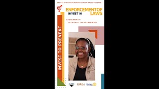 Gaone Moruti- INVEST IN EMFORCEMENT OF LAWS