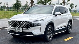 3.0.0tr đưa trước nhận xe santafe 2022 full dầu odo 26.000km, xem xe Sài Gòn (0789575764) #santafe