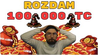 ROZDAM 100 000 TIBIA COIN'ÓW W 12 GODZIN! *to nie jest clickbait*