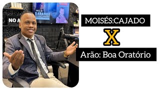 MOISÉS =CAJADO X ARÃO =BOA ORATÓRIO