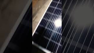 zunsolar voltage test in night #solar #solarpanel #zunsolar400watt#@Msk444