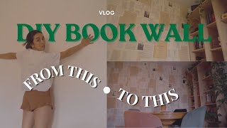 a typical vlog + diy book wallpaper