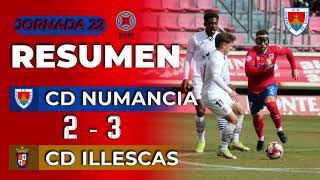 Resumen C.D. Numancia | 2-3 | C.D. Illescas