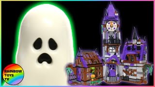 LEGO Toys for Kids | Spooky LEGO Scooby Doo Mystery Mansion 75904 | Ghost Vampire Black Knight