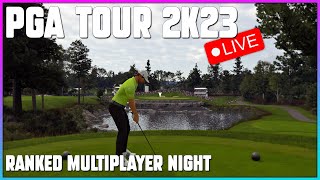 PGA Tour 2k23 🔴 LIVE Ranked Duos Season 4 With My Channel Member - Schpune⛳💰😁