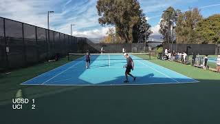 UCSB Tournament: UCSD vs. UCI. - Men's Doubles