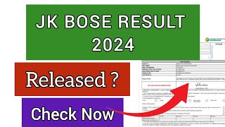 JKBOSE 2024 Result (Class 10th) | How To Check JKBOSE Result 2024