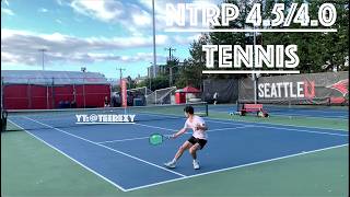 NTRP 4.5/4.0 - Sunday Singles with 2015 Wilson Blade ft. @Teerexy edition