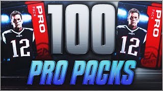 100x MADDEN MOBILE 18 PRO PACK OPENING!! RARE Elite Pulls!