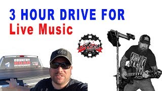 3 HOUR drive for LIVE Country Music