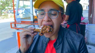 Probando Pollo y Papas Callejeras | GUATEMALA