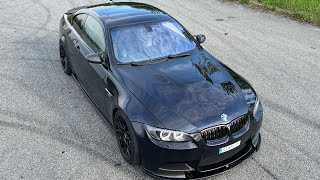 Przejażdżka BMW m3 e92 v8 kompresor. Praca kierowcy.