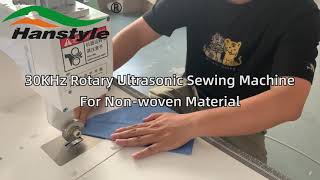 30KHz Ultrasonic Sewing Machine For Non-woven Materials