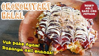 Resep OKONOMIYAKI [Halal] dan Saus