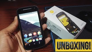 Motorola Moto E-2nd Gen. Unboxing and Hands On! - Indian Variant